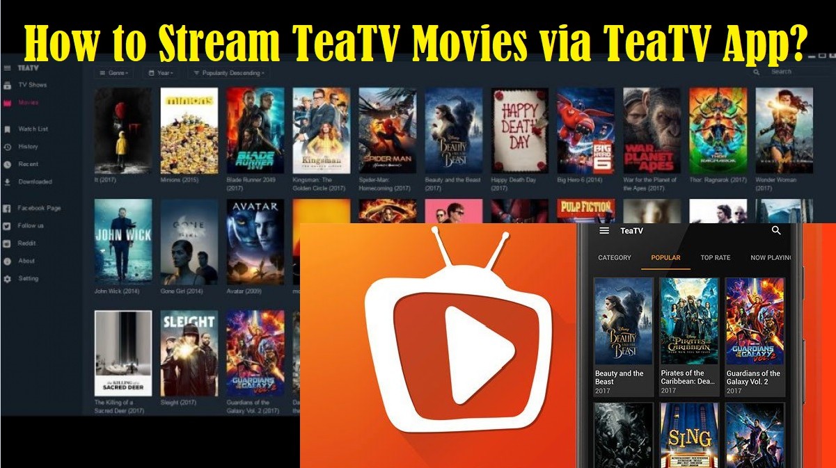 How to Stream TeaTV Movies via the TeaTV App?