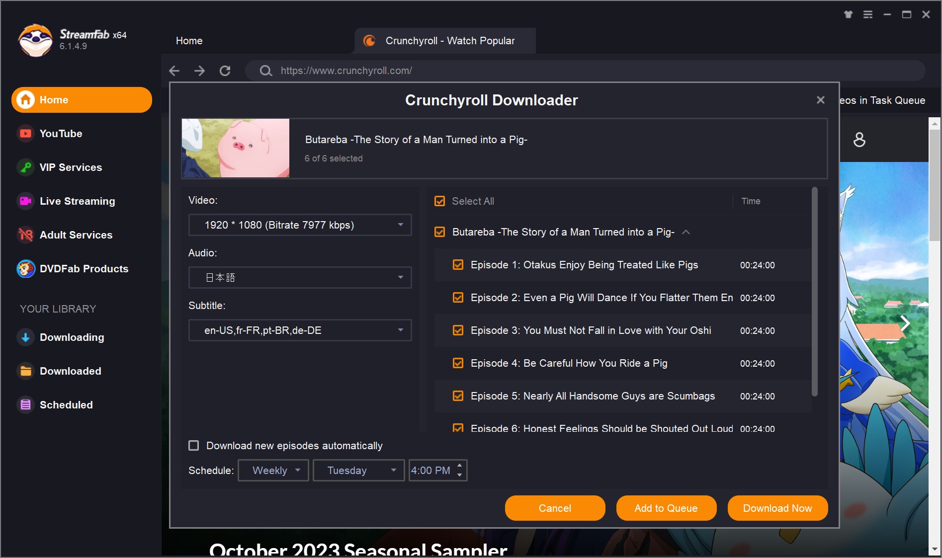 Anime Downloader 1.2 - Download for PC Free-demhanvico.com.vn